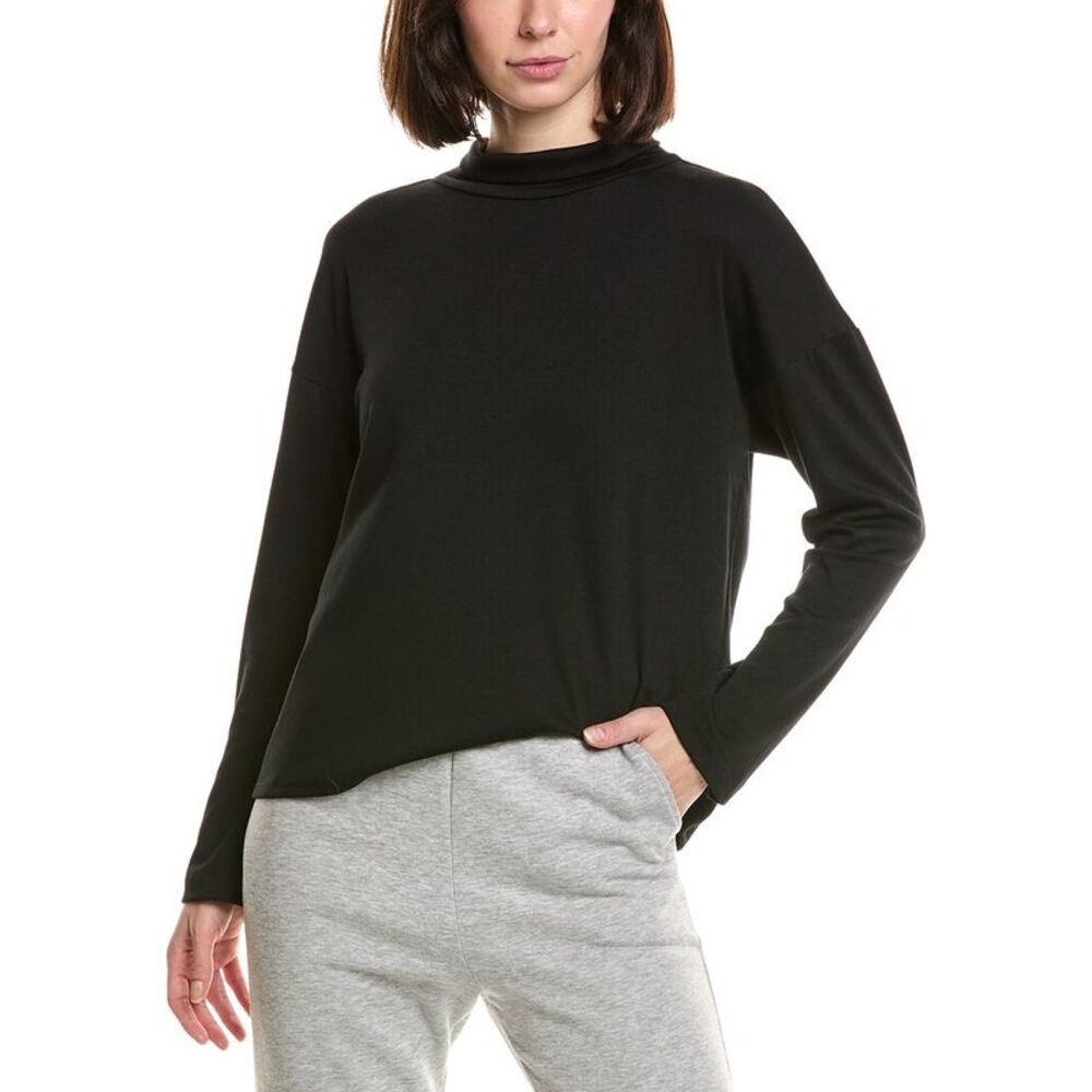 Natori Womens  Jersey Essentials Top, Black